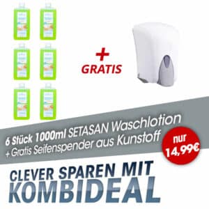 Kombideal Setasan Waschlotion + Seifespender