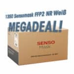 Megadeal 1350 Stk. Sensomask FFP2 NR