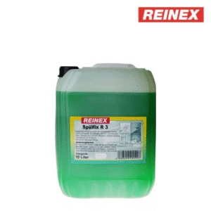 REINEX Spülfix R3 Zitro, 10L Flasche, kraftvolles Spülmittel mit frischem Zitronenduft, entfernt mühelos Fett & Schmutz, sanft zur Haut, ergiebig (1000ml reichen für 500 Spülgänge).