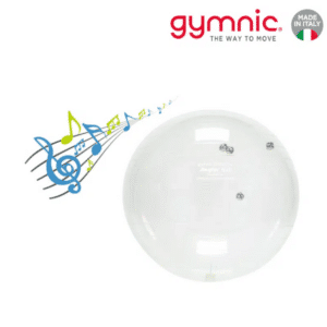 Gymnic Jinglin Ball Ø 50cm – transparenter Ball mit Glöckchen im Inneren