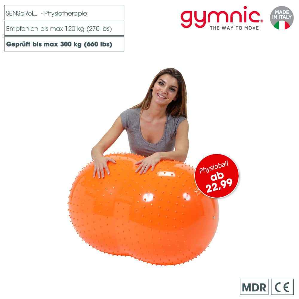 Sens’o’Roll Ø 50cm/L 80cm - sensorischen Noppen für eine angenehme Massage