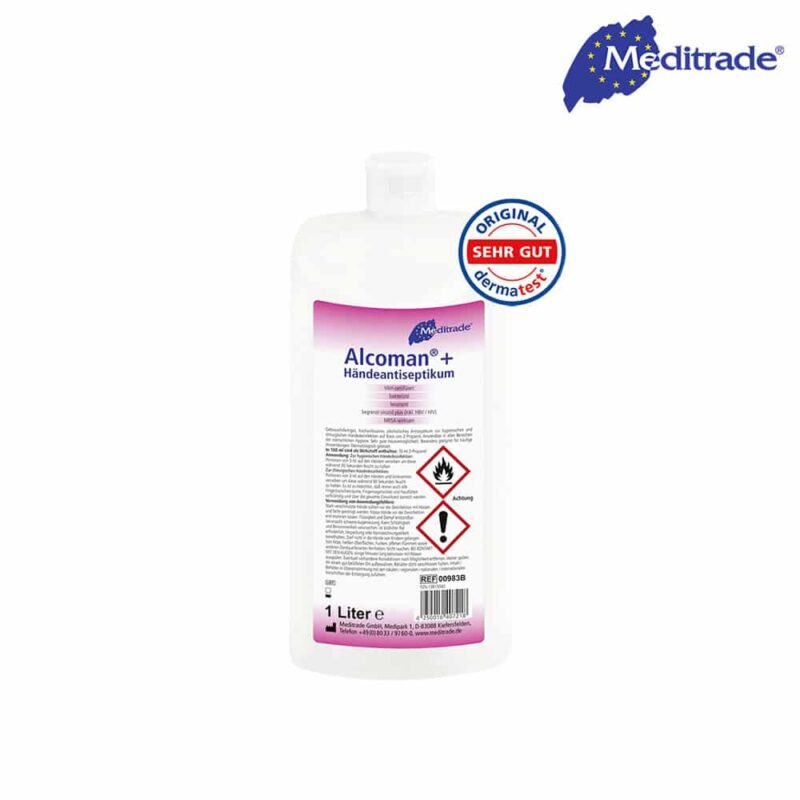 Meditrade ALCOMAN plus Händedesinfektionsmittel- 1000ml