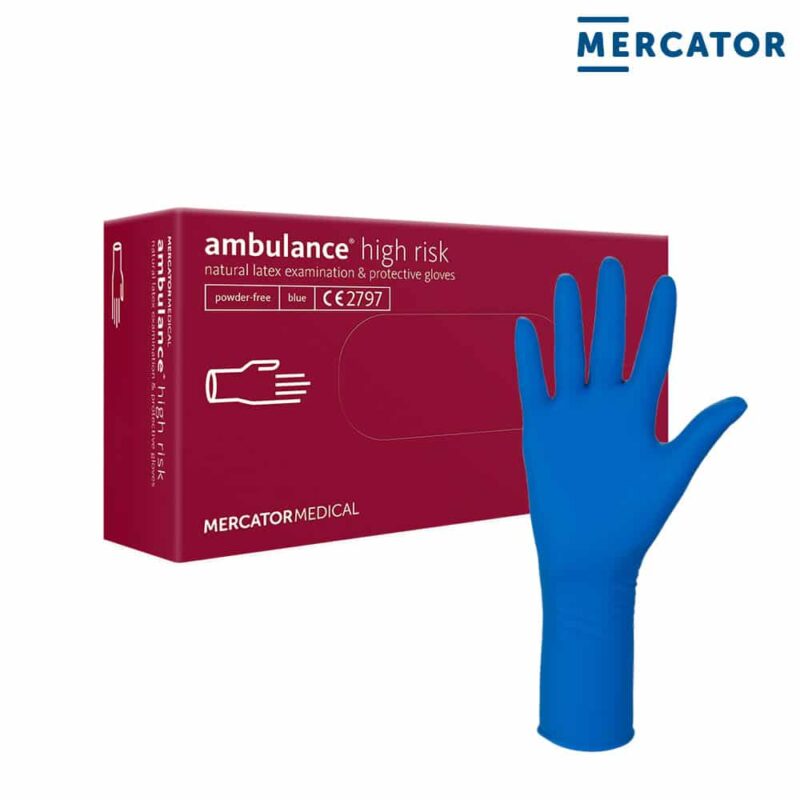 Mercator ambulance-high-risk Latex Handschuhe