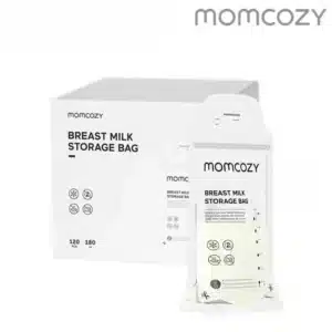 Momcozy Aufbewahrungsbeutel für Muttermilch mit Temperaturmessung 50/120 Stück 180ml