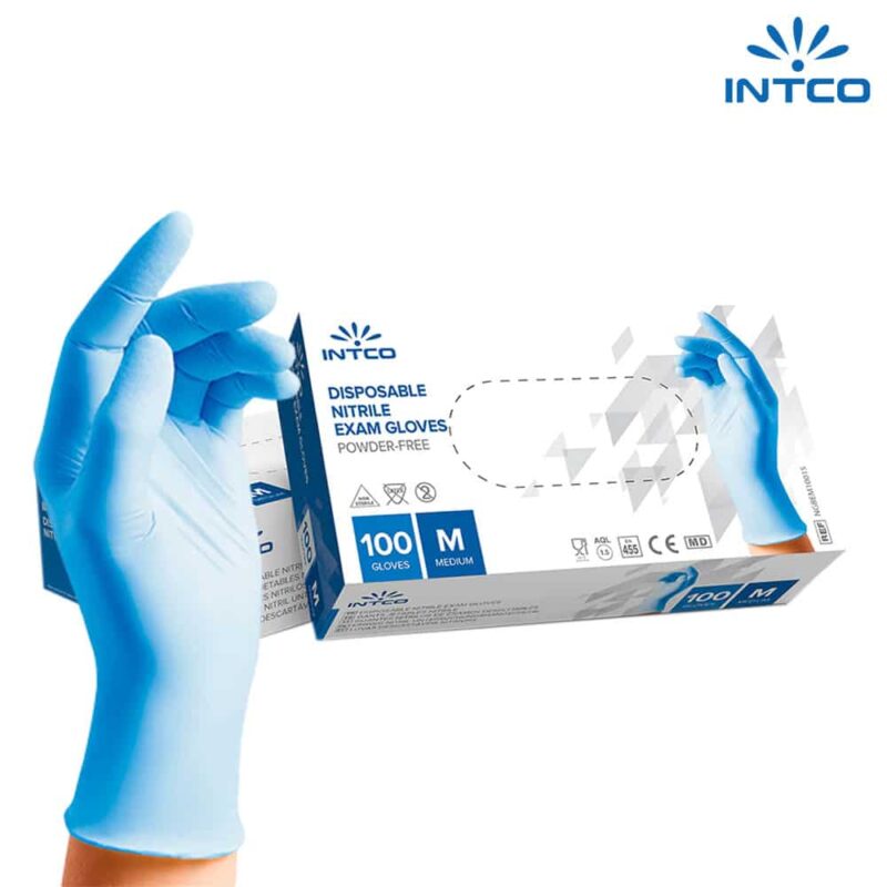 INTCO Disposable Nitril Handschuhe Medizin-Labor-Industrie