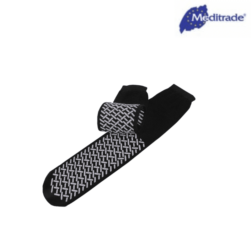 Meditrade Anti-Rutschsocken schwarz