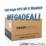 1200 Stk. KingFa FFP2 NR D Atemschutzmaske