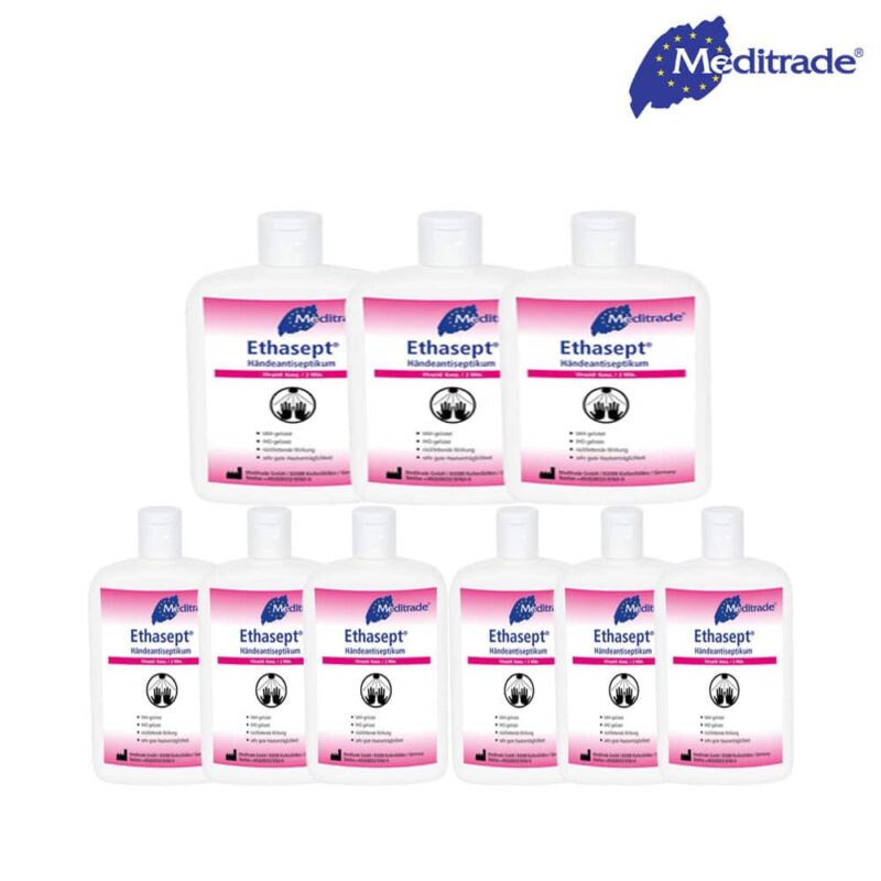 12x Meditrade ETHASEPT Handdesinfektion- 100ml