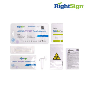 RightSign COVID-19 Antigen Laien-Schnelltest - CE1434 MHD 02.2024