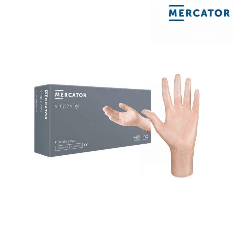 MERCATOR Simple- PF Vinyl Handschuhe puderfrei