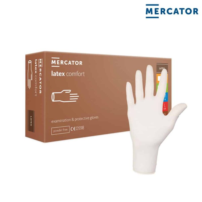 MERCATOR Latex comfort Medizinische Schutzhandschuhe