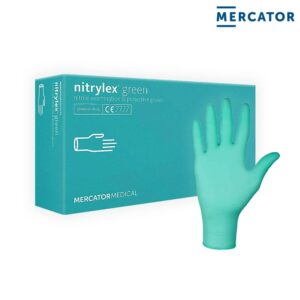 MERCATOR Nitrylex - green Medizinische Nitril-Handschuhe