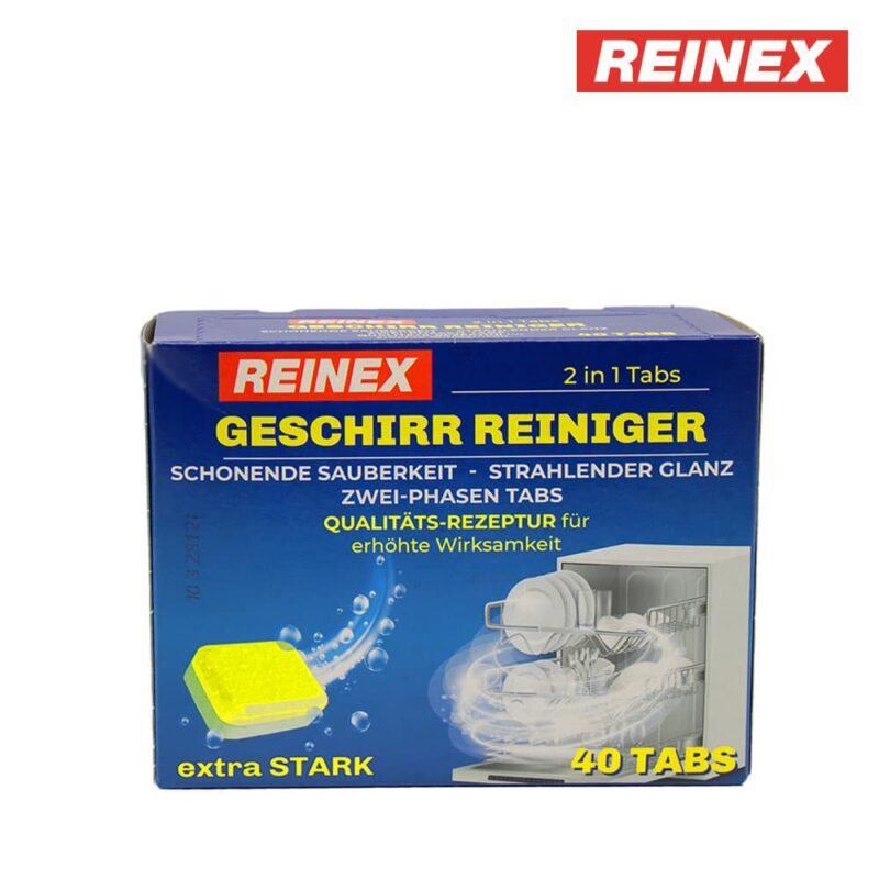 REINEX Geschirr Reiniger 2 in 1 Tabs