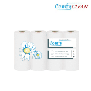 Professional Comfy Clean Küchenrolle 3-lagig 1×4 Rollen