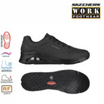 SKECHERS-WORK Cessnock-SR Herren-Berufsschuhe - schwarz