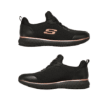 SKECHERS Work Squad SR schwarz/gold Damen